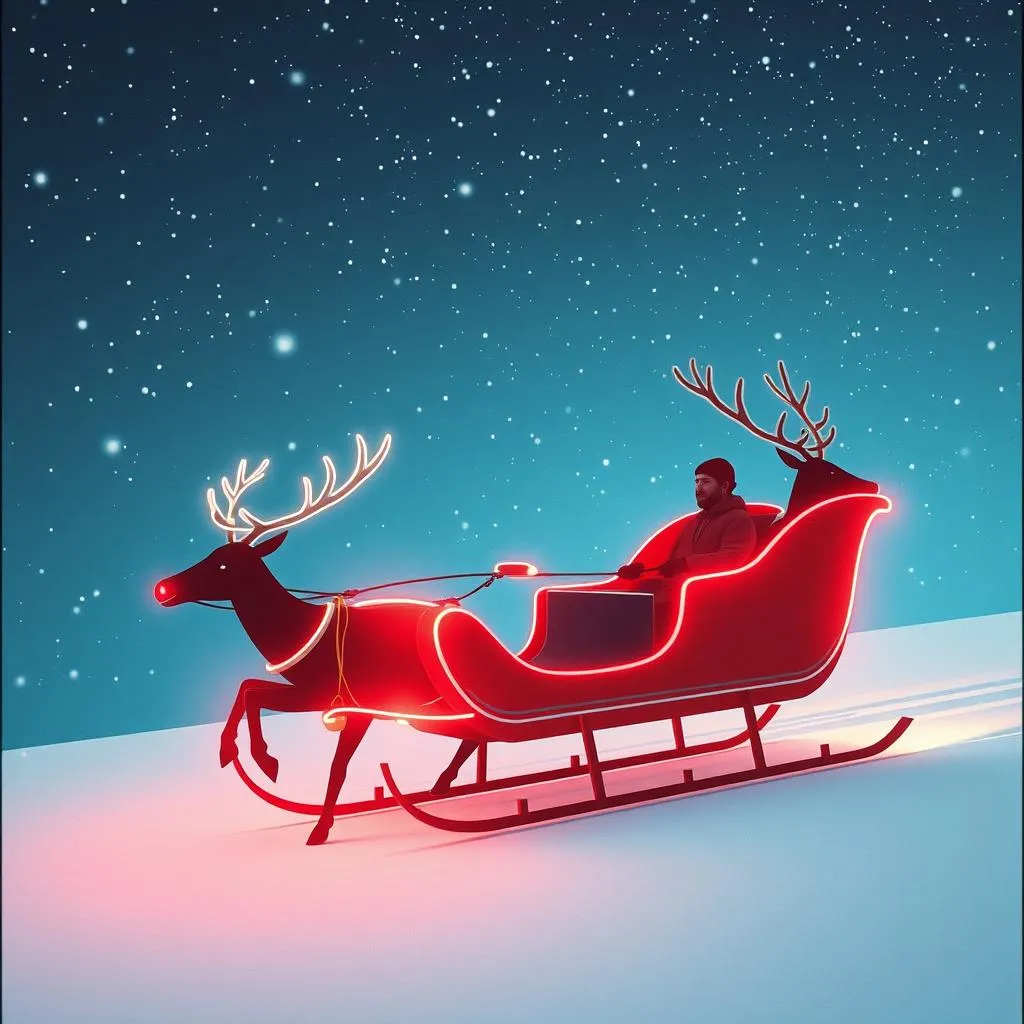 Santa's Windy Night