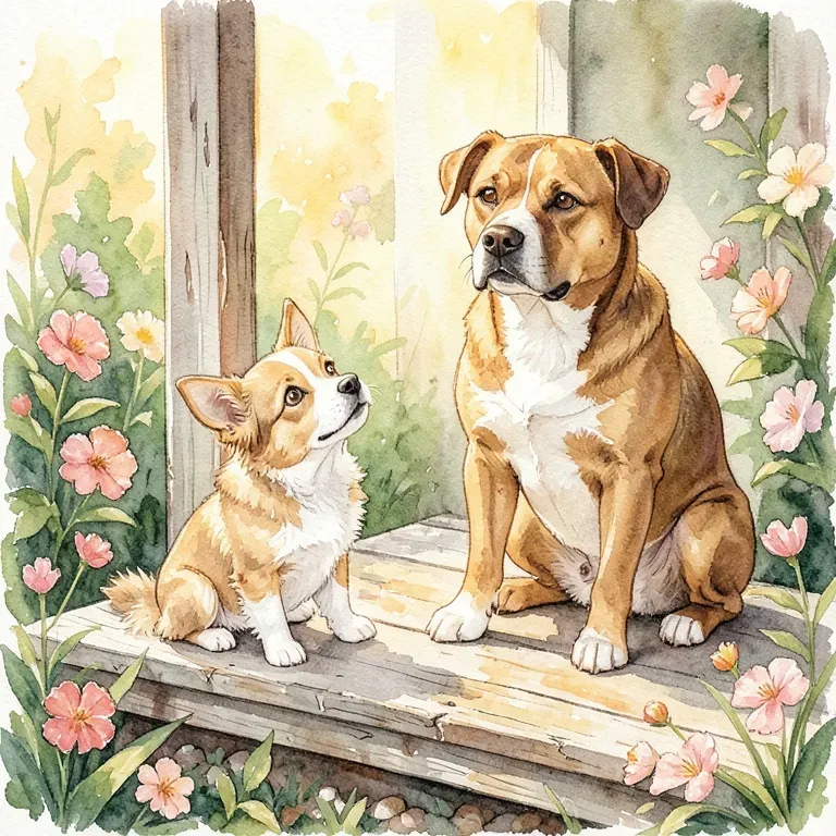Bubba and cupcake