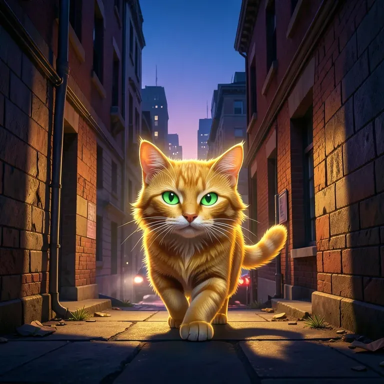 The golden cats