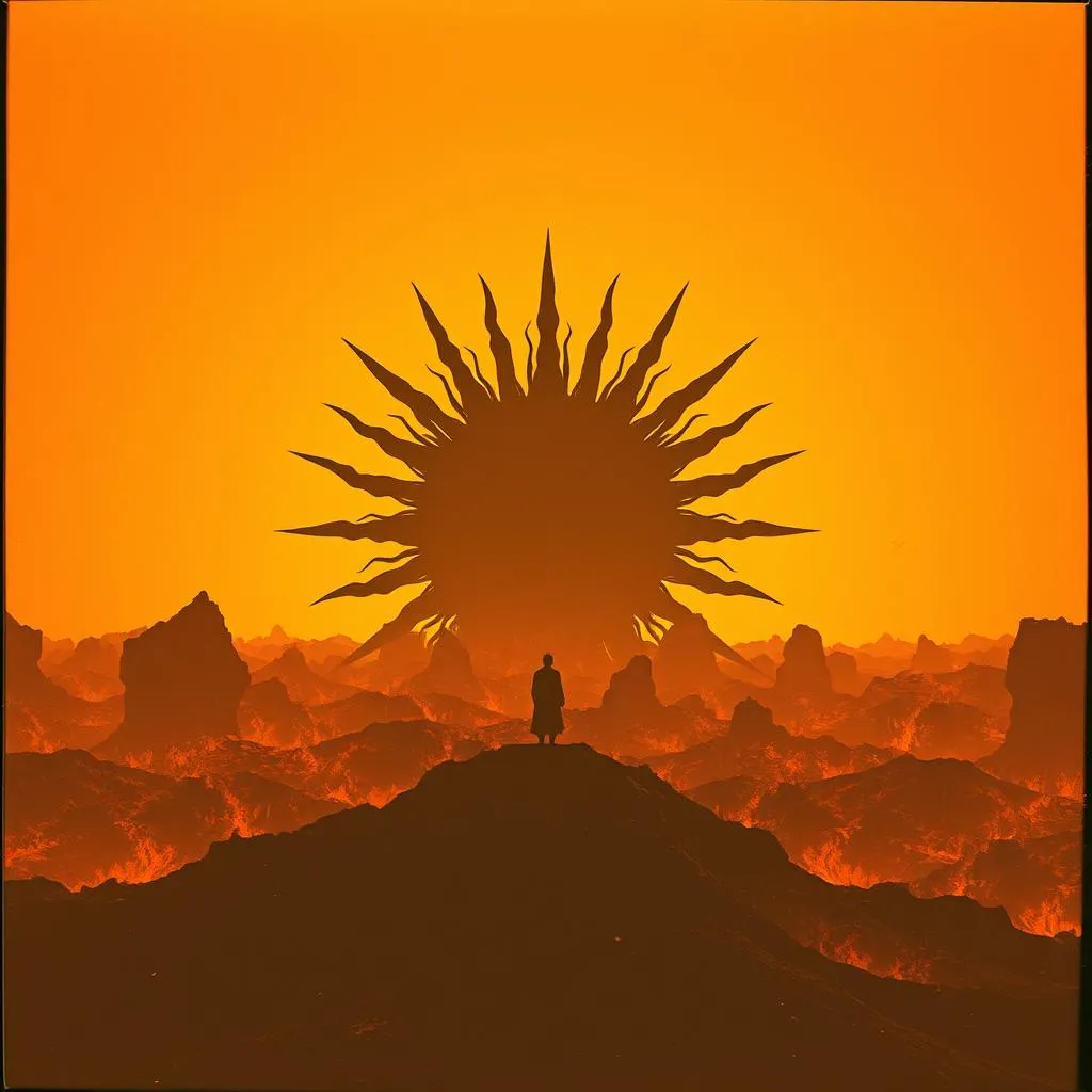 The Sun God Roars
