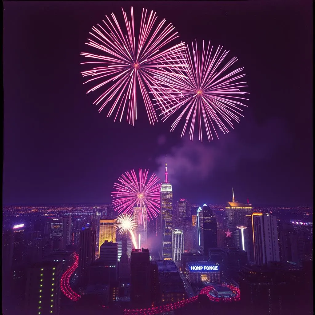 Fireworks in the Sky