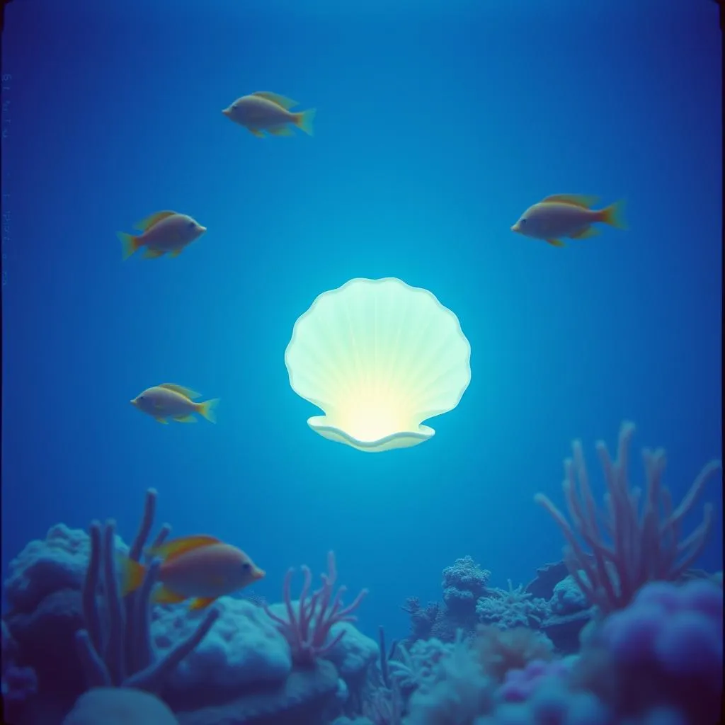 Titre : "Sous les vagues, dans mon cœur"