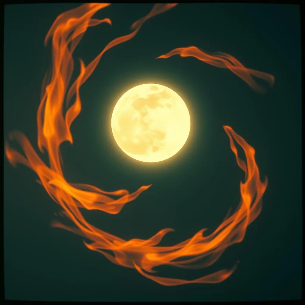 Moon & Fire