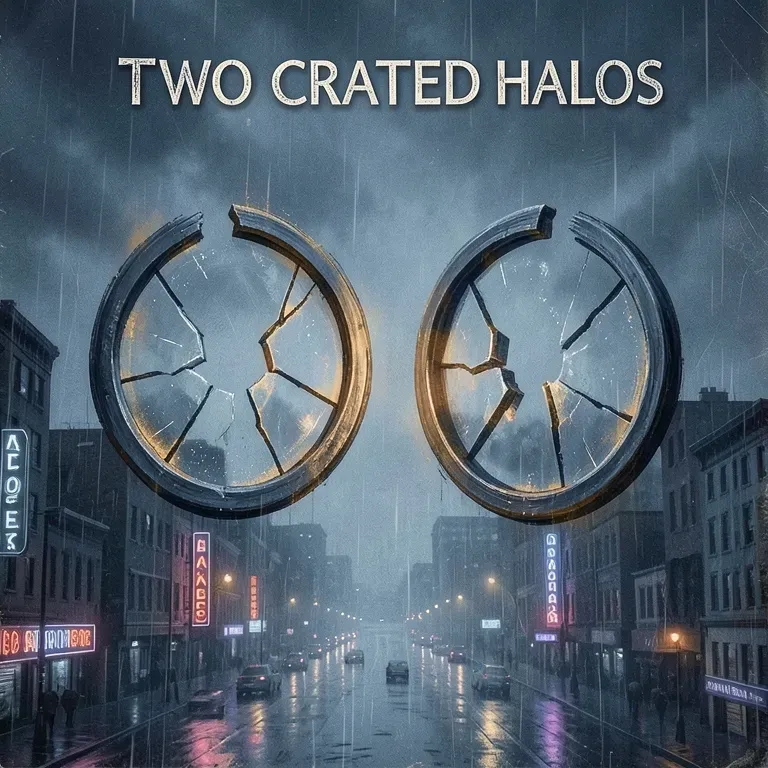 Two Cracked Halos