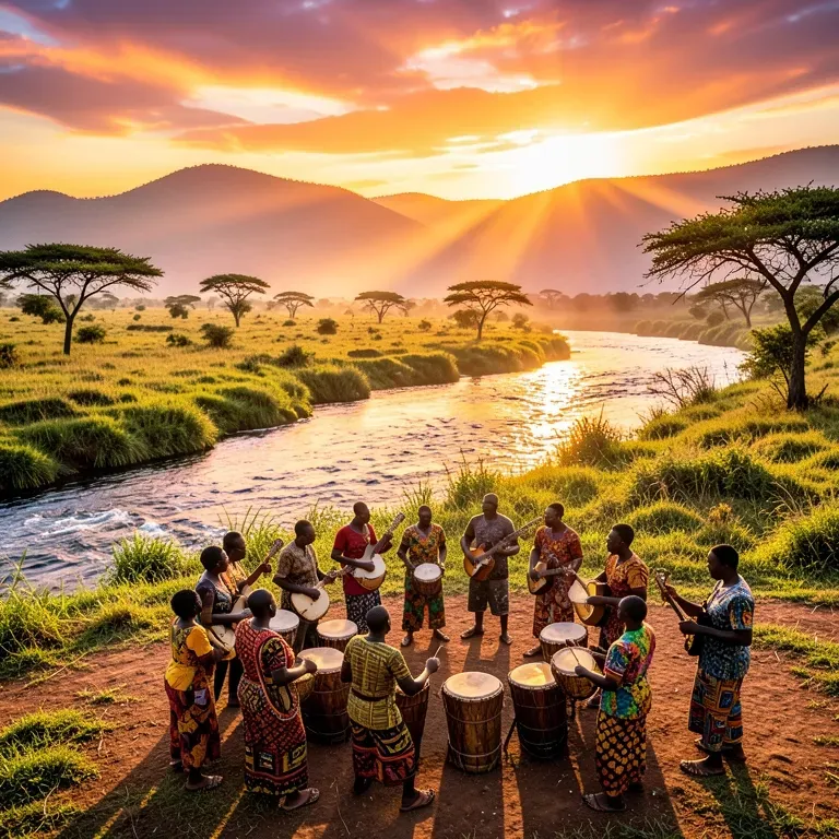 Sunrise in Zambia
