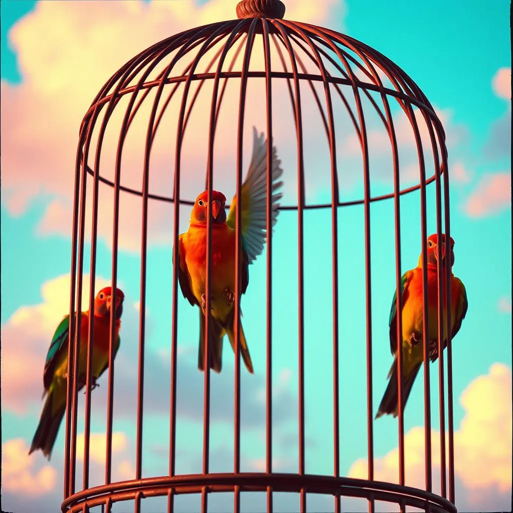 Caged Wings