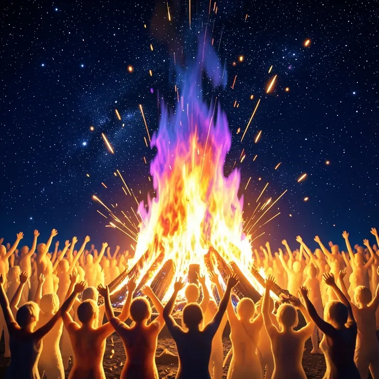Midnight Bonfire