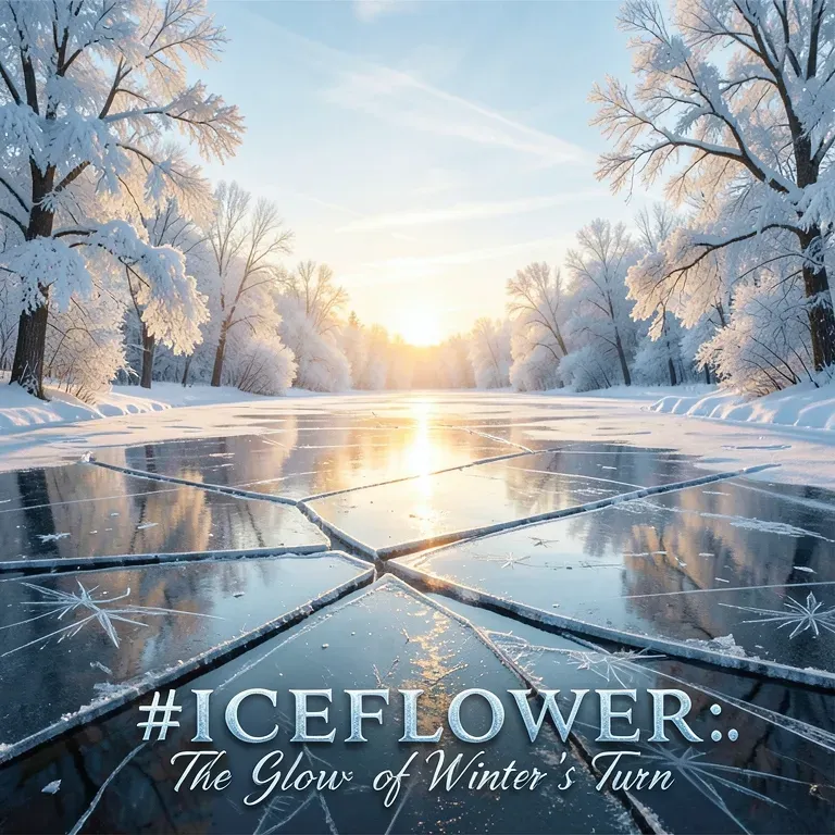 #ICEFLOWER: The Glow of Winter's Turn