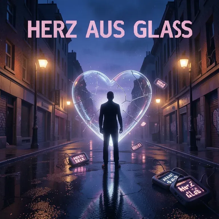 Herz aus Glas