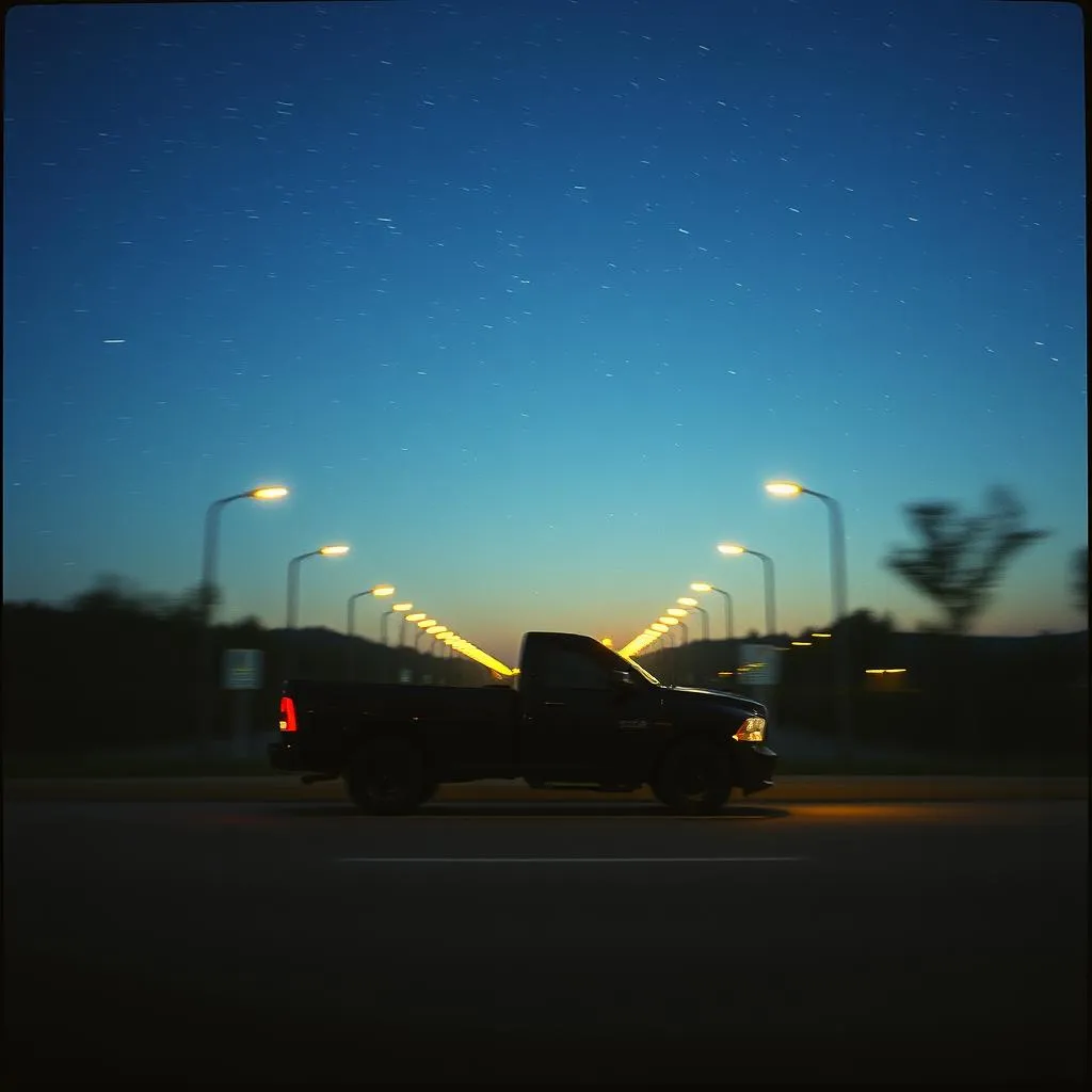 Blacked Out Ride