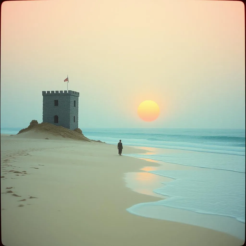 Castle  of sand
