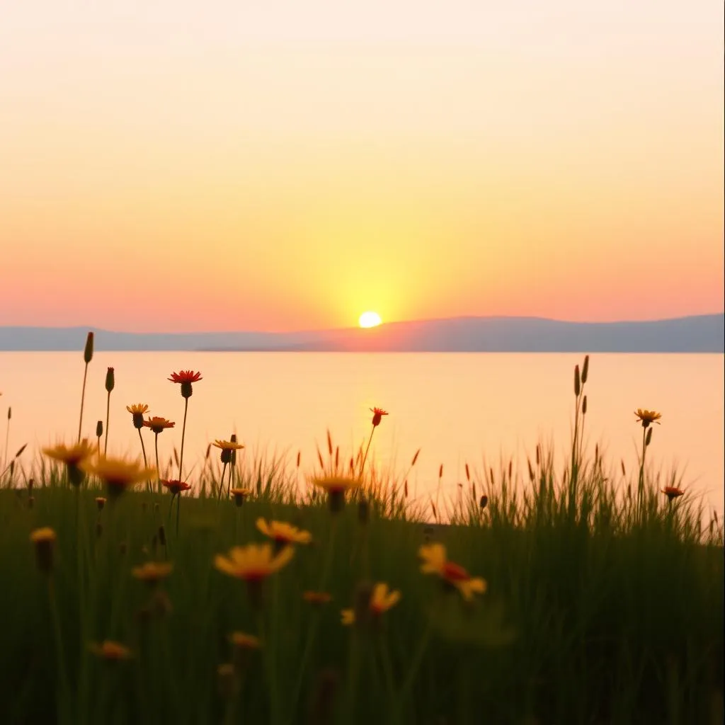 " Oh, What a Beautiful Sunset "