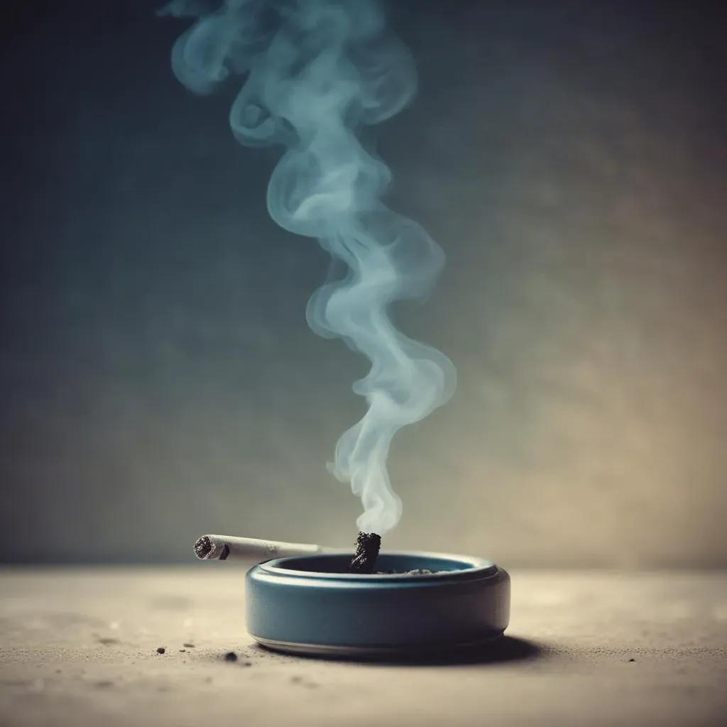 My cigarette