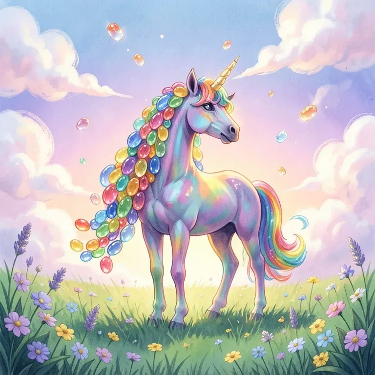 Dream’s unicorn and jelly beans