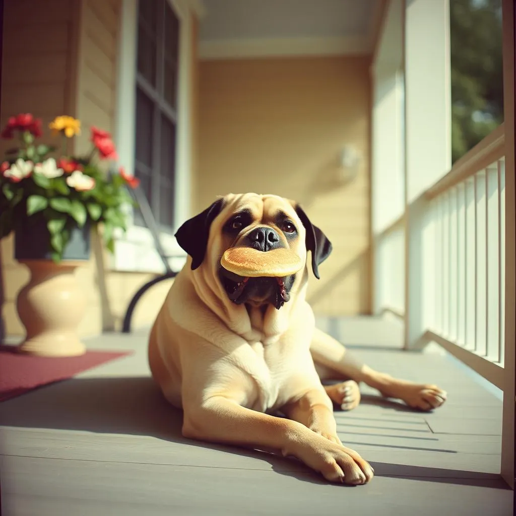 Samson the English Mastiff