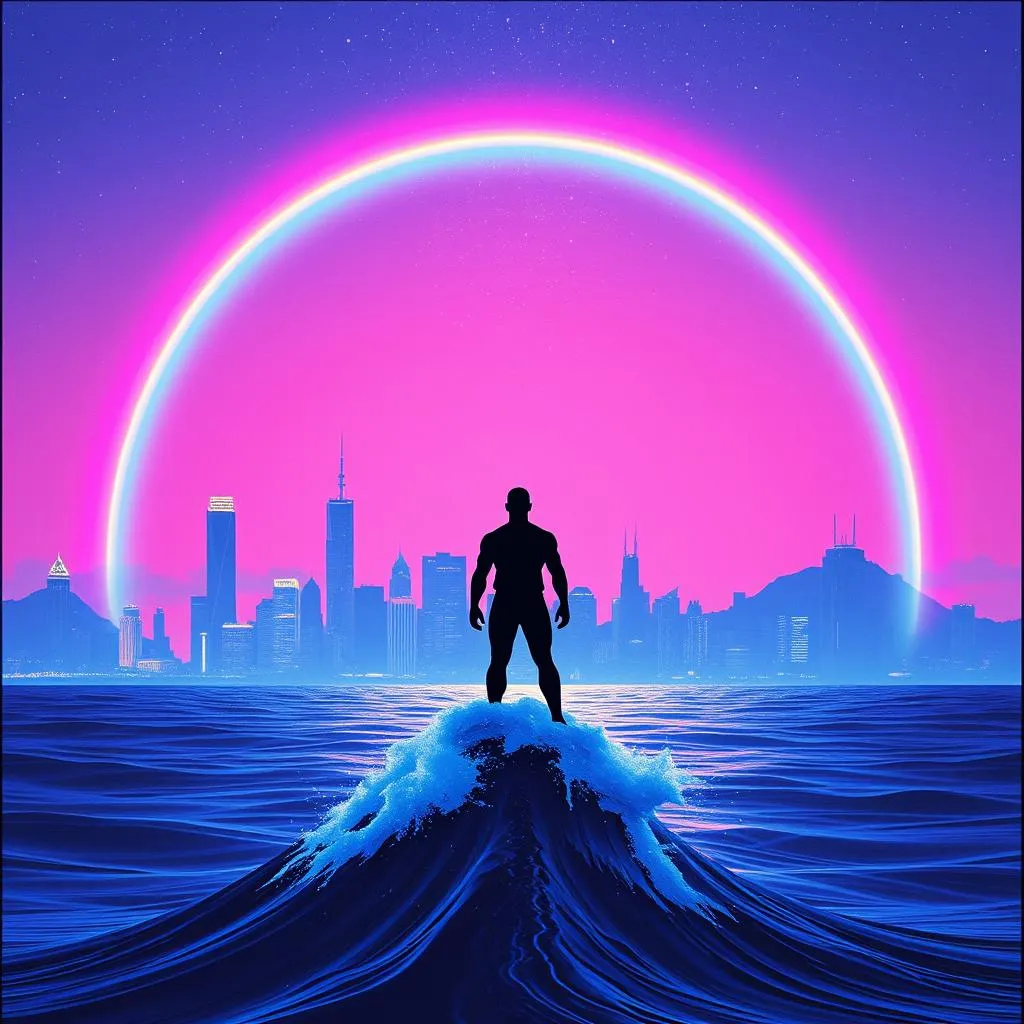 Rainbow Strongman: Modern Jesus