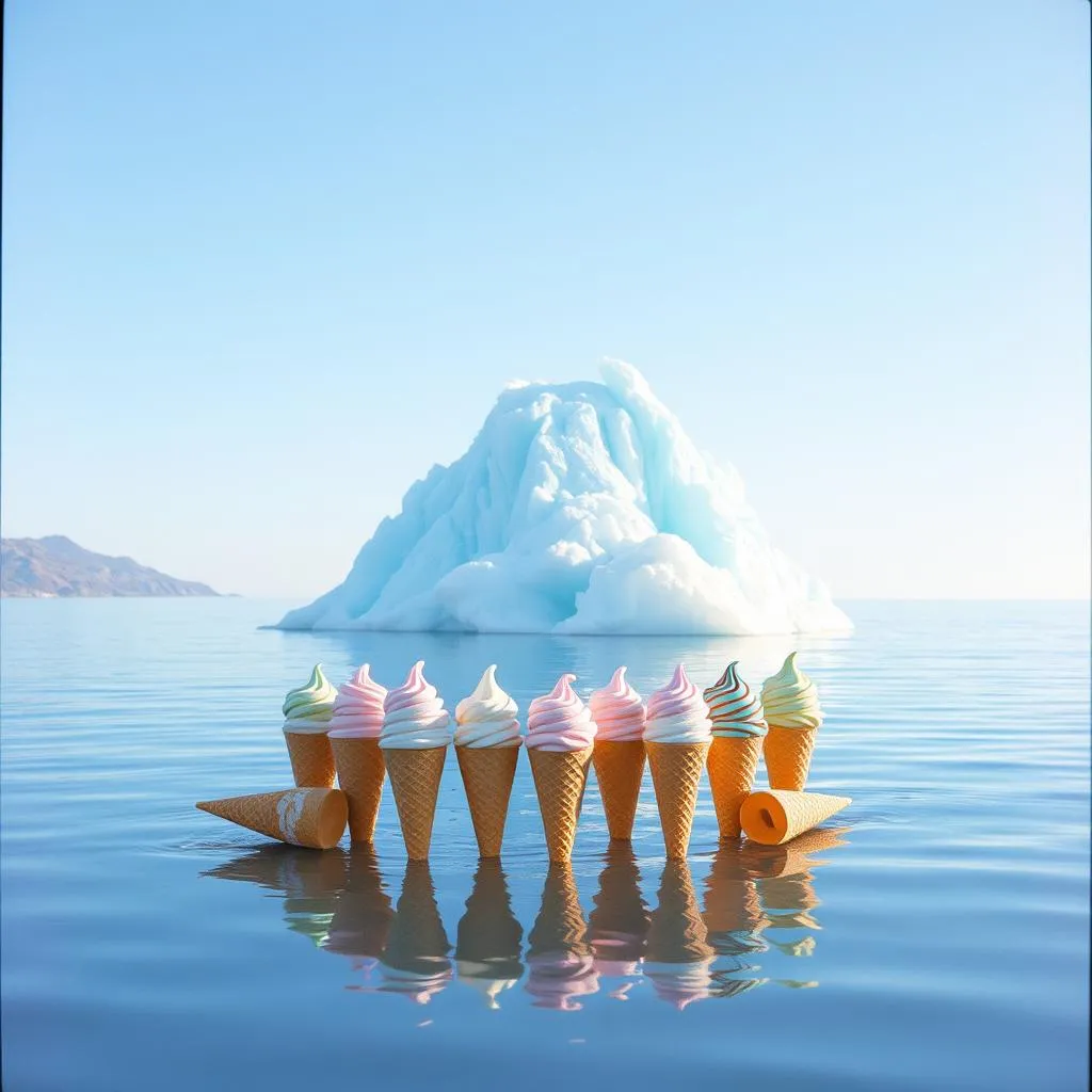 Gelado, Iceberg