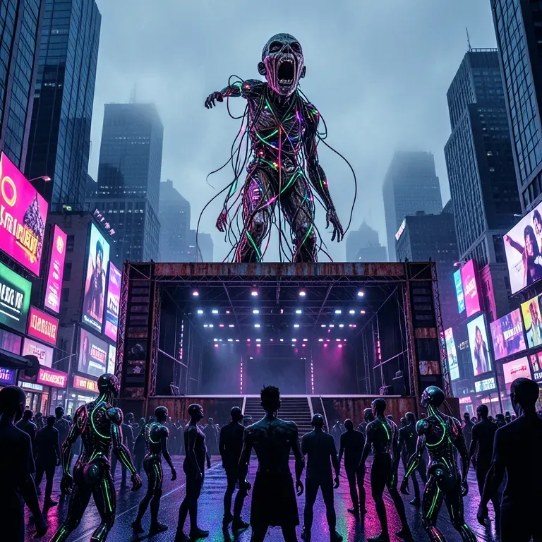 Chrome in Night City