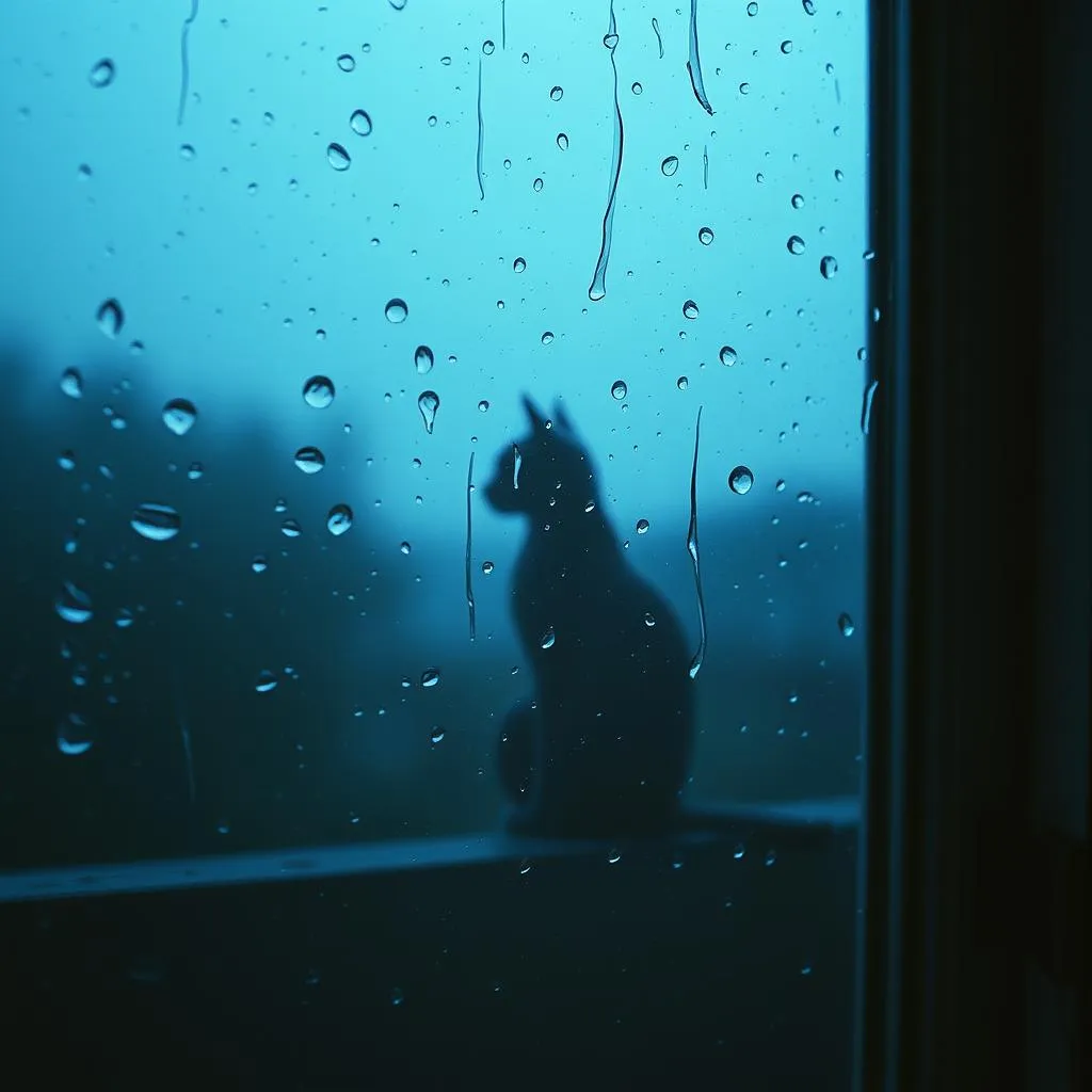 Je suis triste comme la pluie