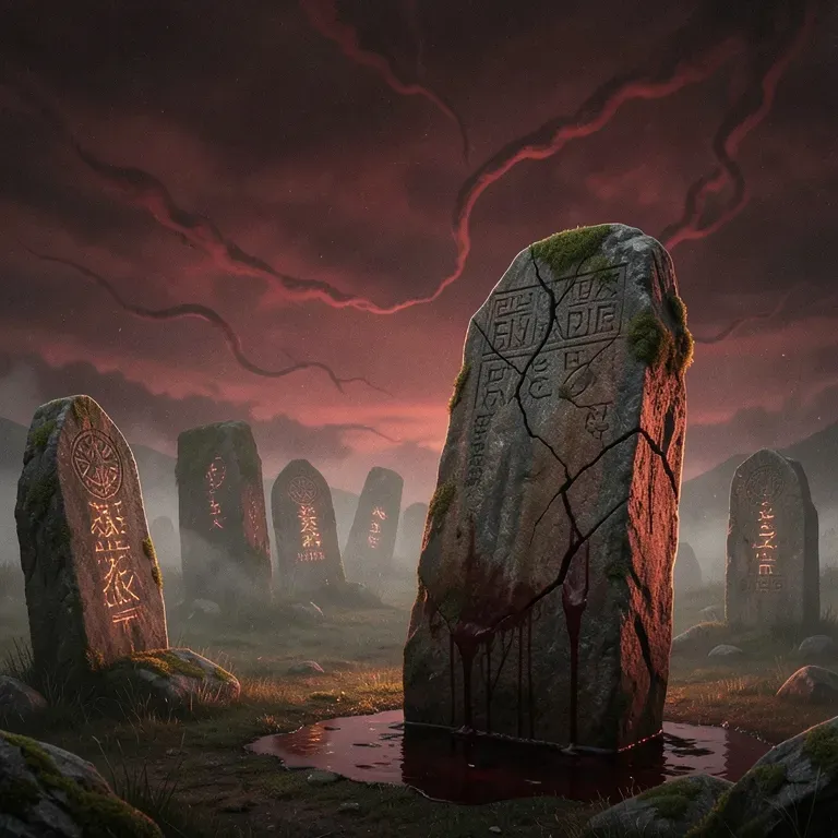 BLOOD ON THE RUNESTONES
