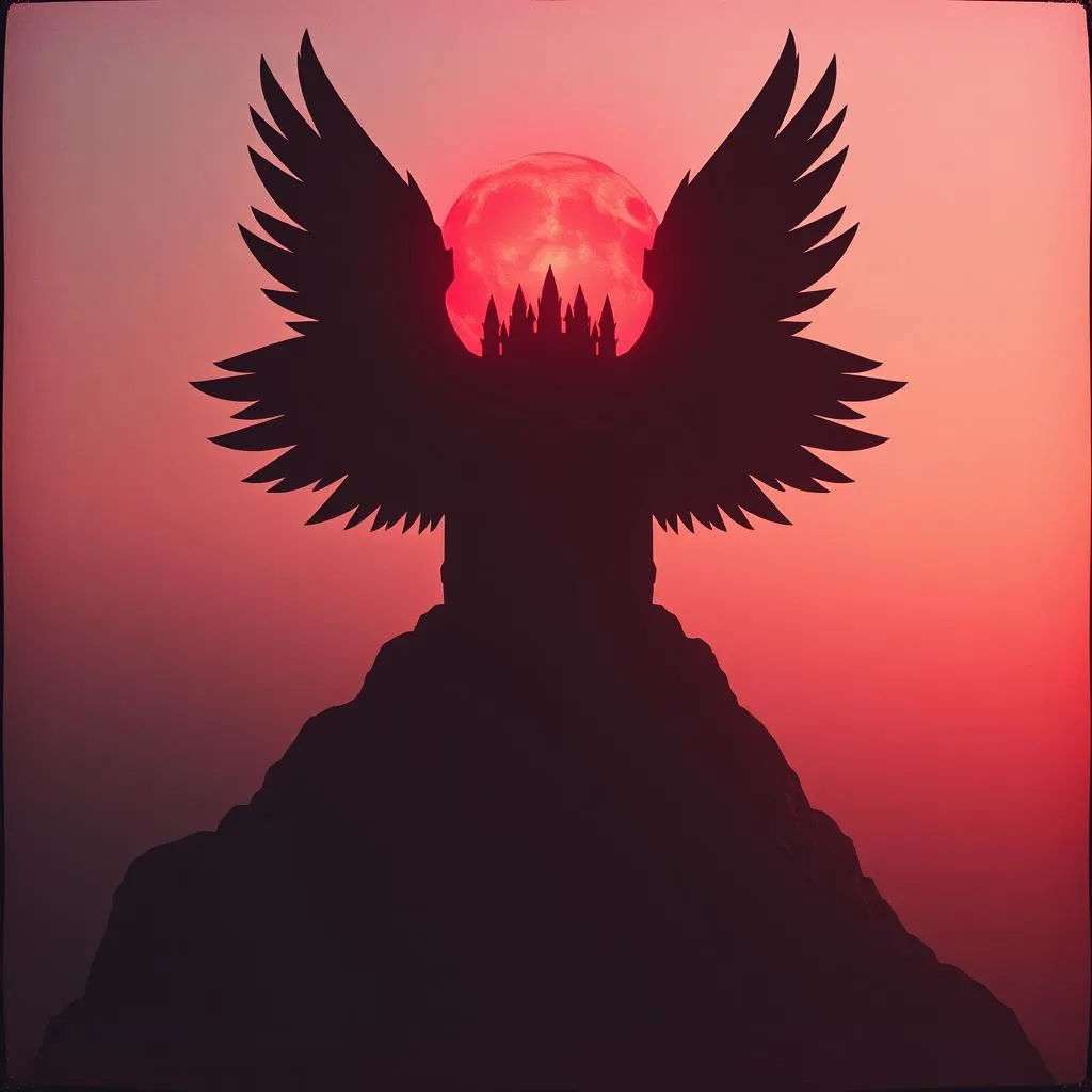 Throne of the burning sky