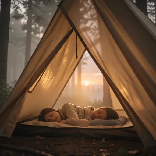Pup Tent at Dawn