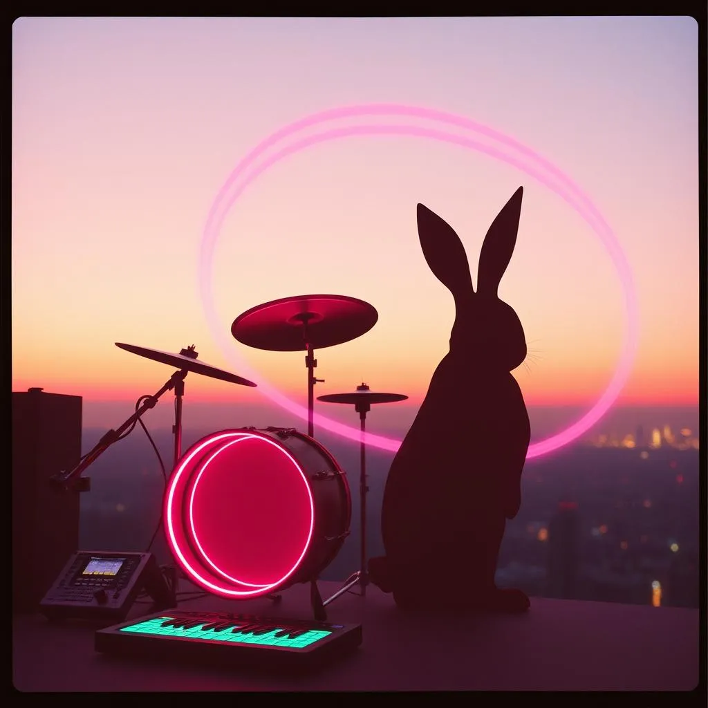 Aaron is a Duracel Bunny
