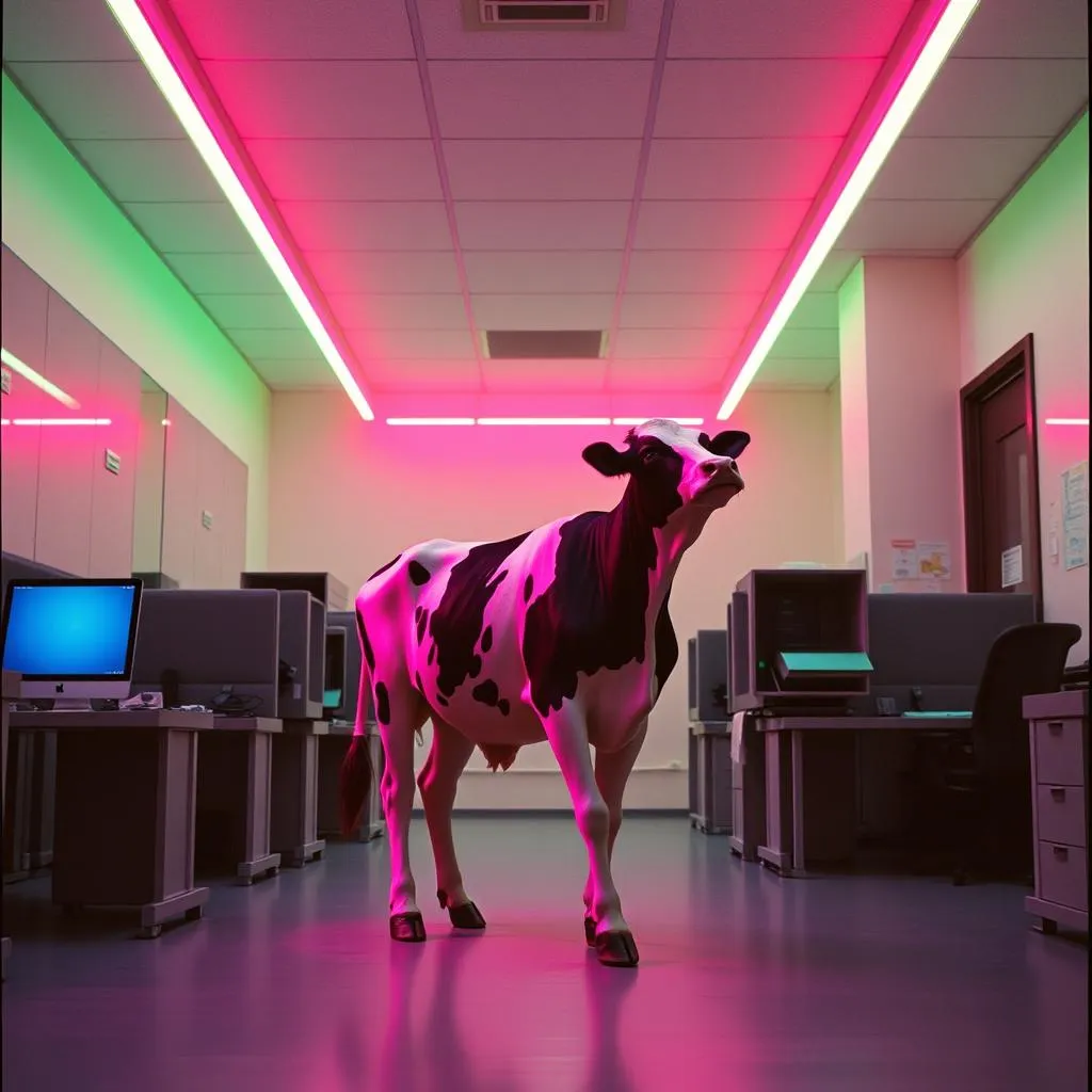 Square Cow Twerk Competition