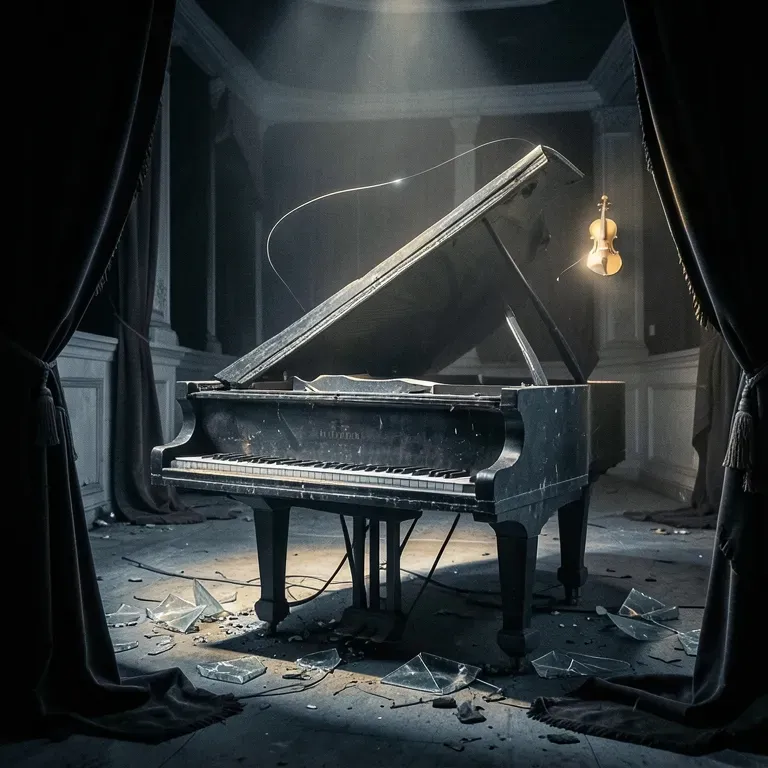Broken Piano