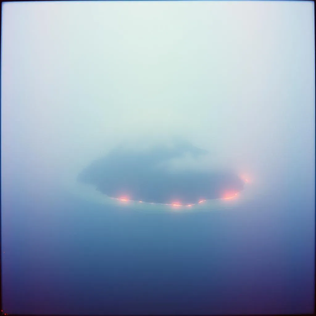 Misty island