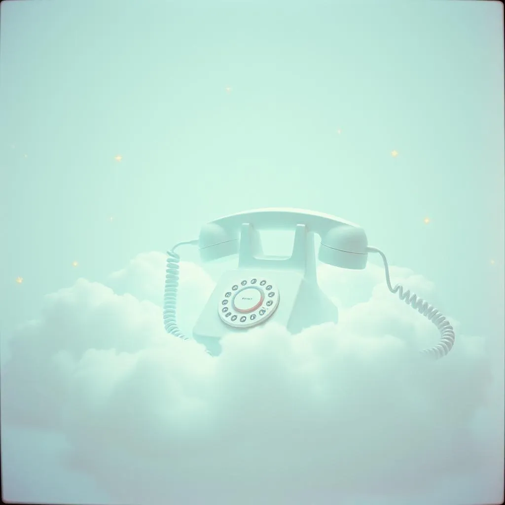 My Mom is calling from heaven