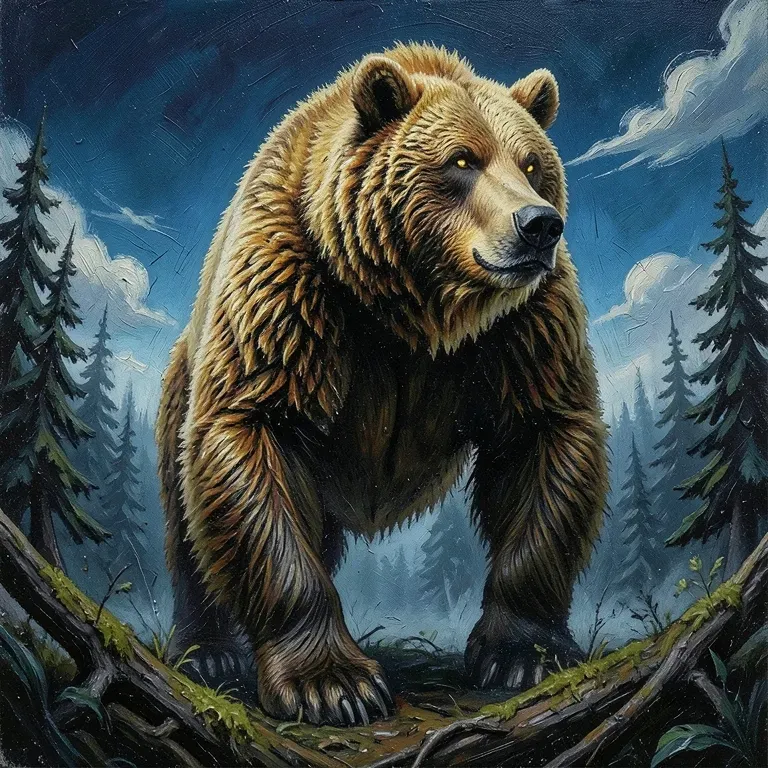 Bear in the Doorway