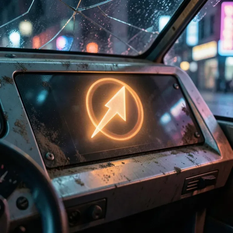Orange Arrow Up