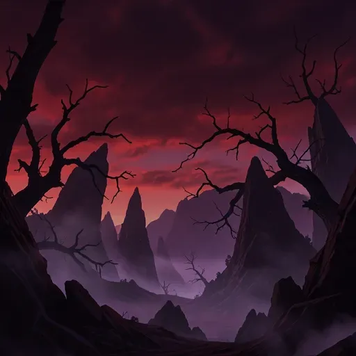 Bloody skies