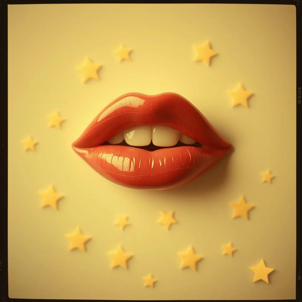 Chocolate coated kisses