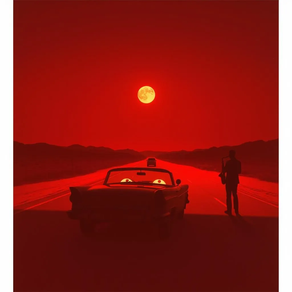 Red night