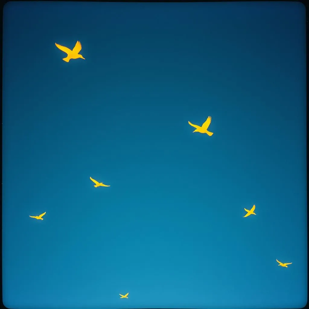 A bird in the night