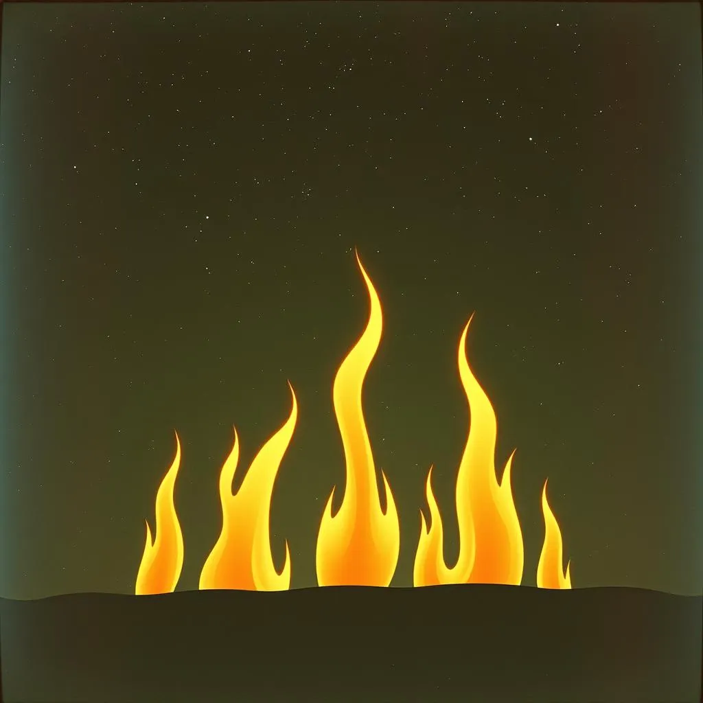 Blonde Flame