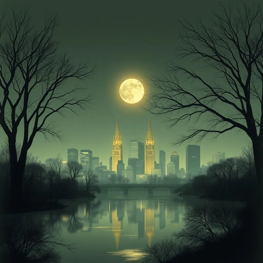 CITY IN FOREST