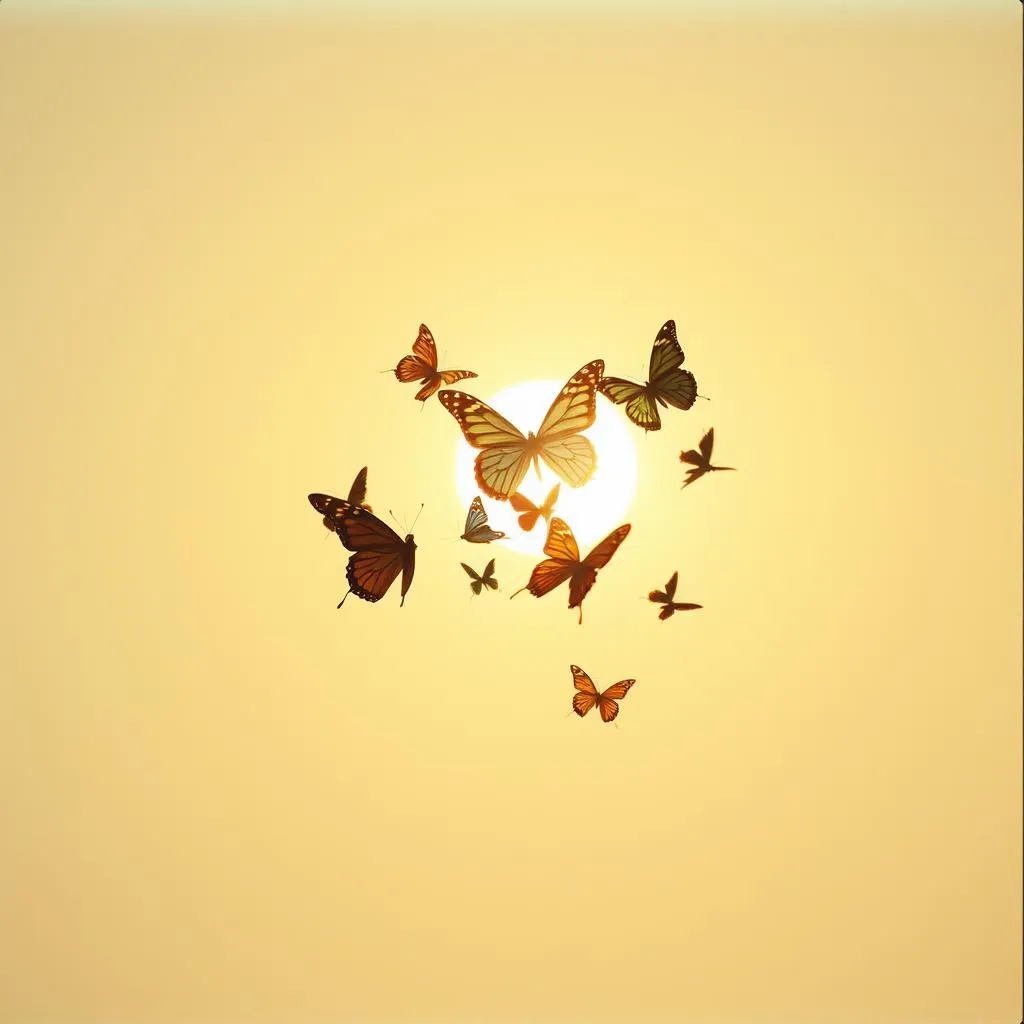 Butterflies in the stomach