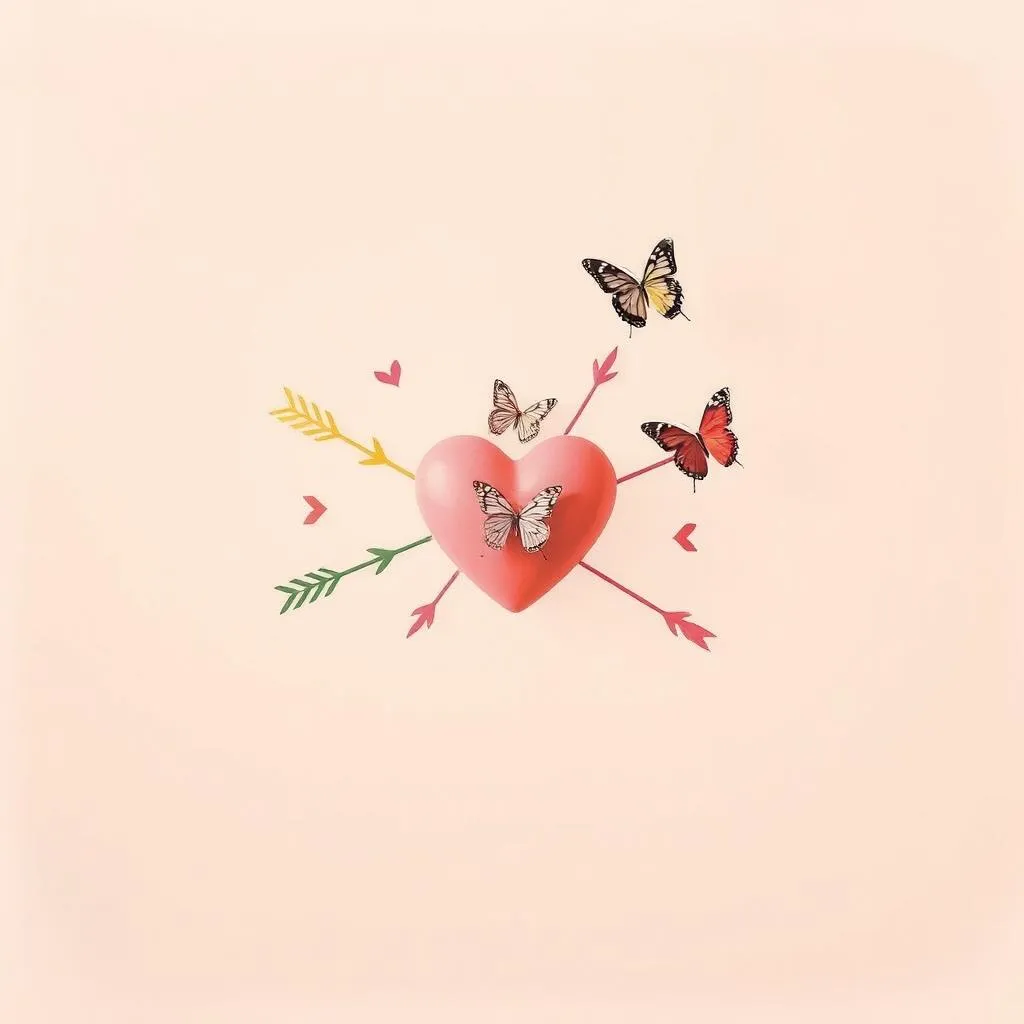 L'amore È Come Un Cupido Con Le Frecce