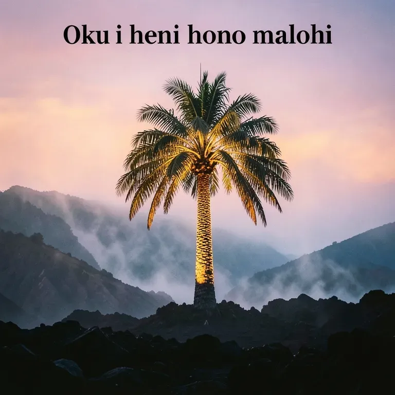 Oku i heni hono malohi