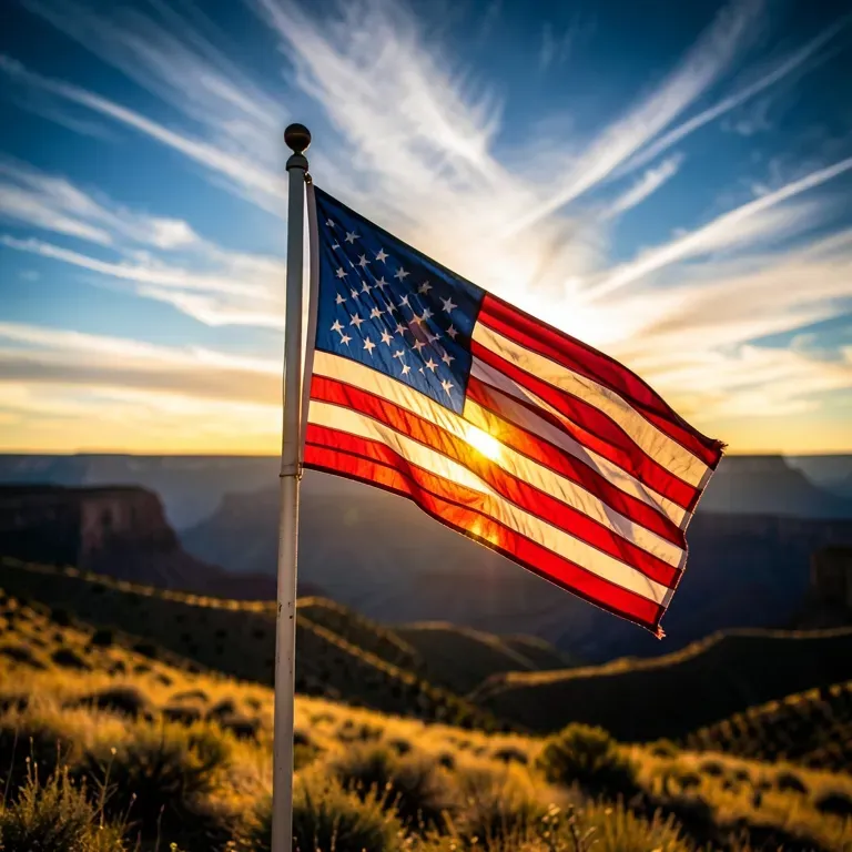 Patriotic Man