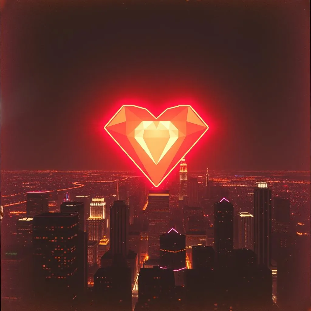 Diamanten auf'm Herz