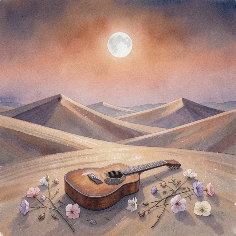 Desert Moon Rising