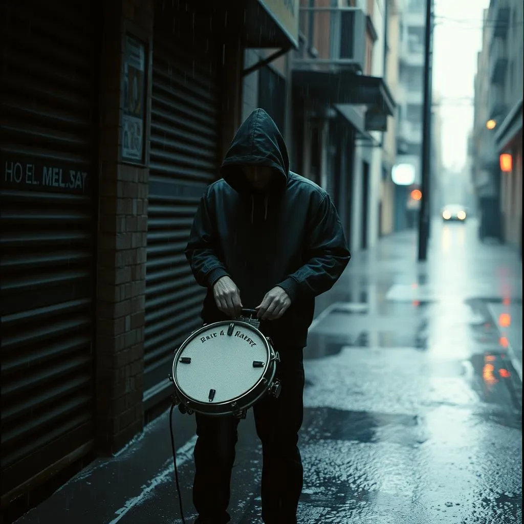 Drumming in the Rain
