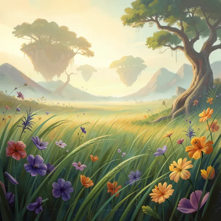 Quiet Weed Field