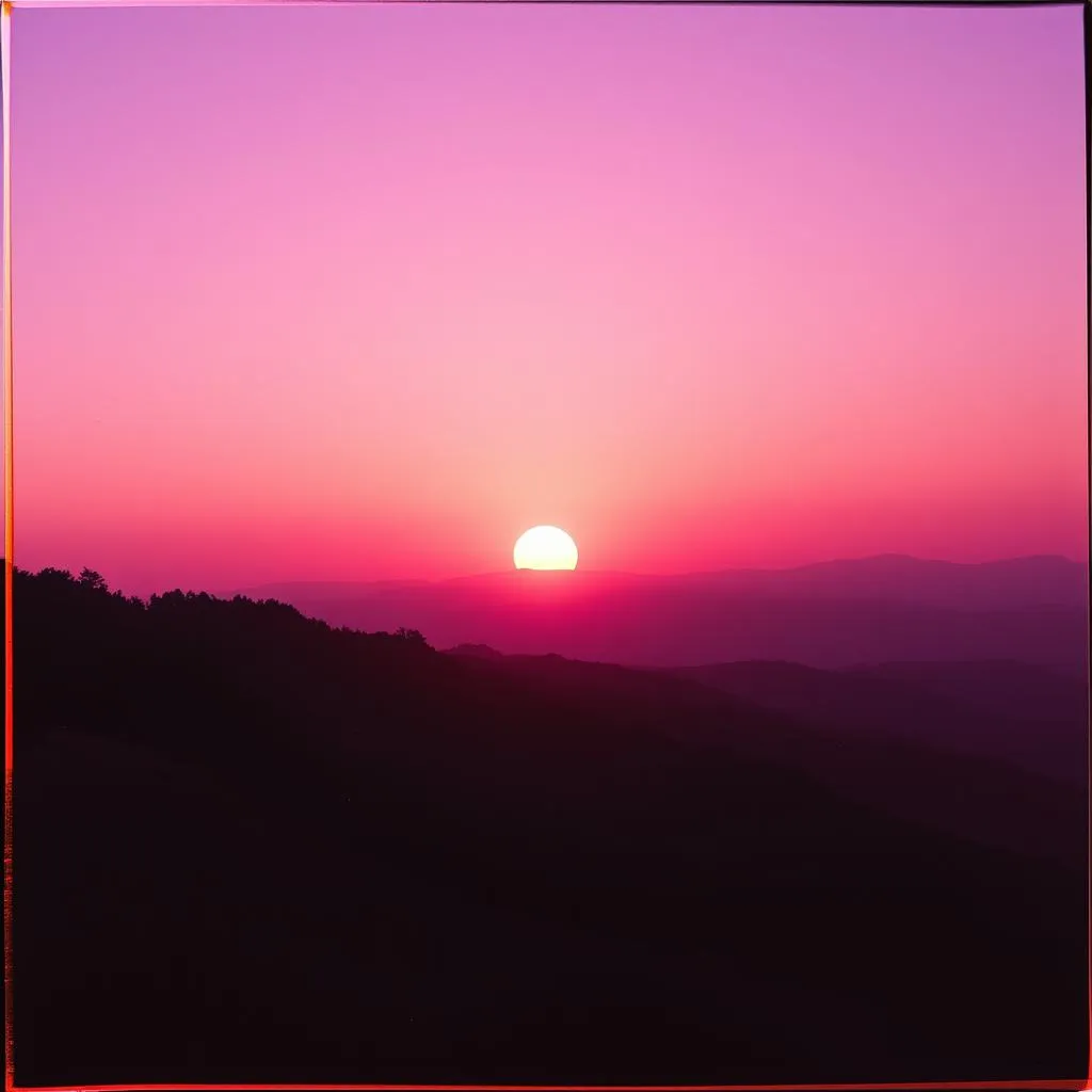 Morning purple 