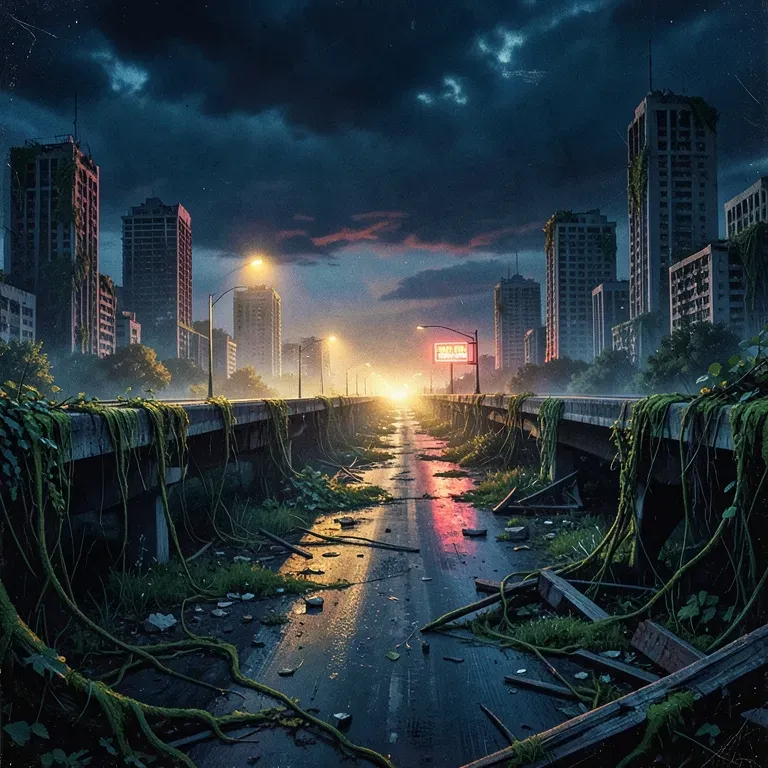 The Last Light Beyond the Ruins