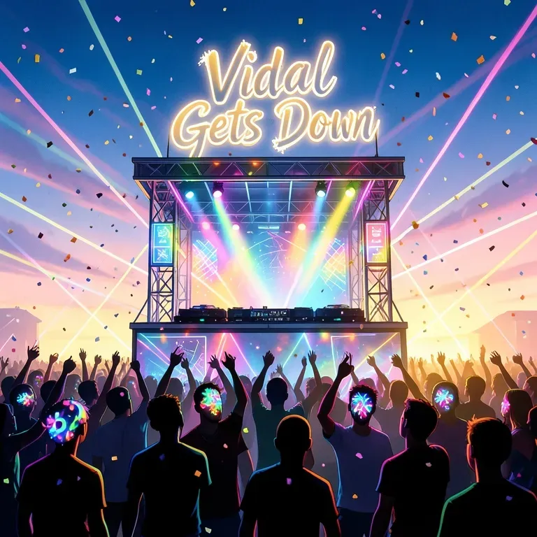 Vidals get down dance